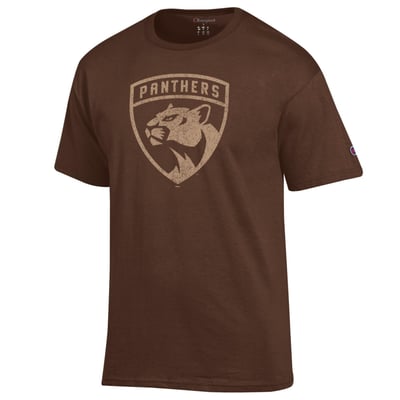  Florida Panthers Champion Core Plus Jersey T-Shirt - Brown