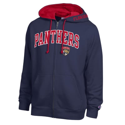 Florida Panthers Champion Full-Zip Hoodie - Navy