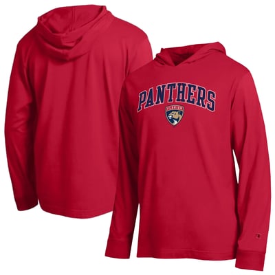 Florida Panthers Champion All-Star Lightweight Hooded Long Sleeve T-Shirt - Red