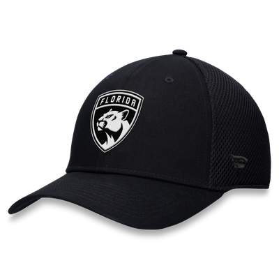  Florida Panthers Fanatics Tonal Meshback Stretch Hat - Black