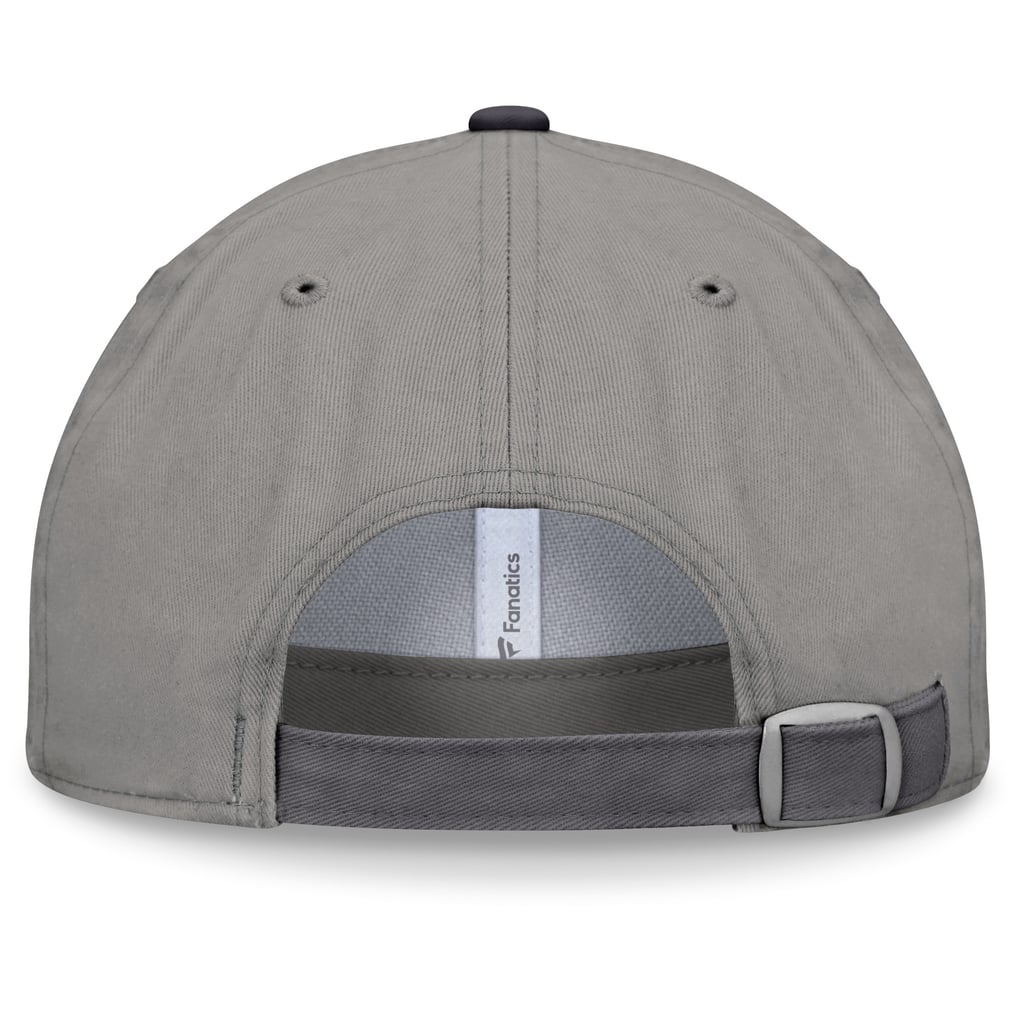 Florida Panthers Fanatics 2024 Eastern Conference Champions Unstructured Adjustable Hat - Gray/Charcoal