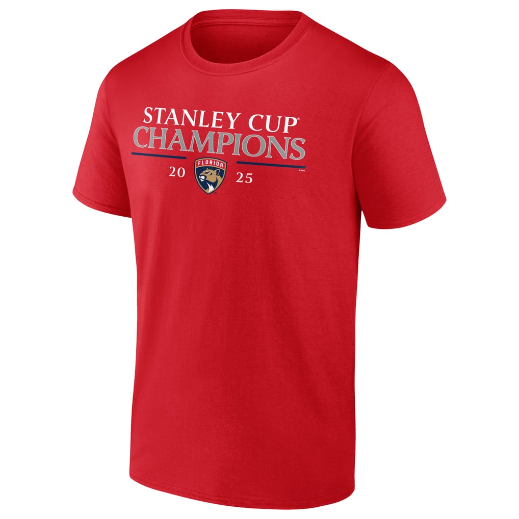 Russell Men's T-Shirt – Florida Institute Of Tech Panthers – 100% Cotton, Red, Assorted Sizes