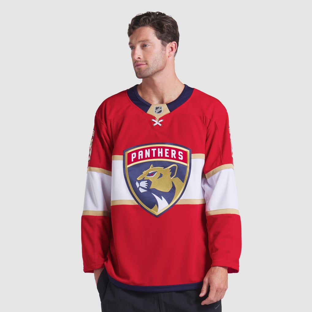 Florida Panthers Fanatics Home Premium Custom Jersey - Red