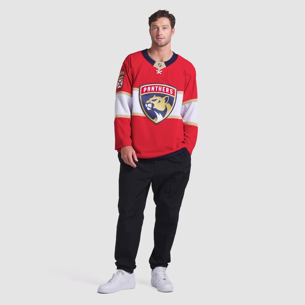 Florida Panthers Fanatics Home Premium Custom Jersey - Red