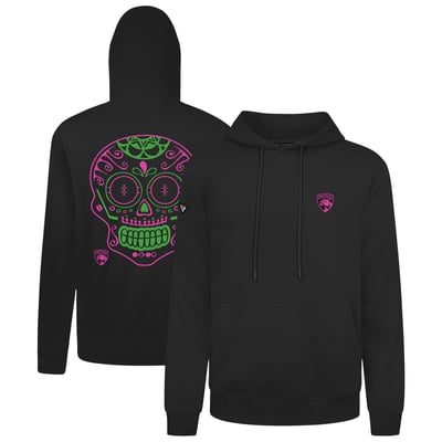 Florida Panthers Levelwear DOTD Sugar Skull Podium Pullover Hoodie - Black
