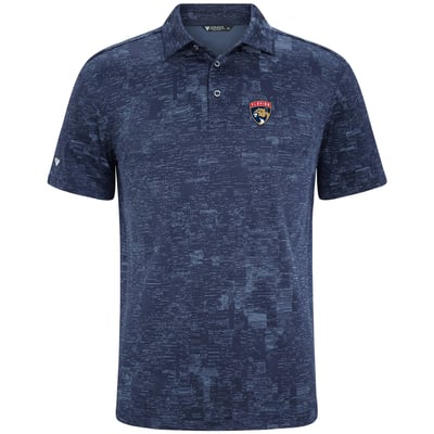  Florida Panthers Levelwear Data Polo - Navy