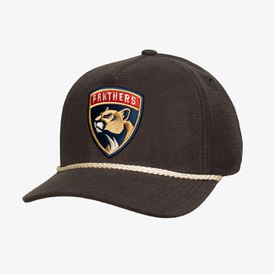  Florida Panthers Mitchell & Ness Heritage Hues Pro Crown Snapback Hat - Charcoal