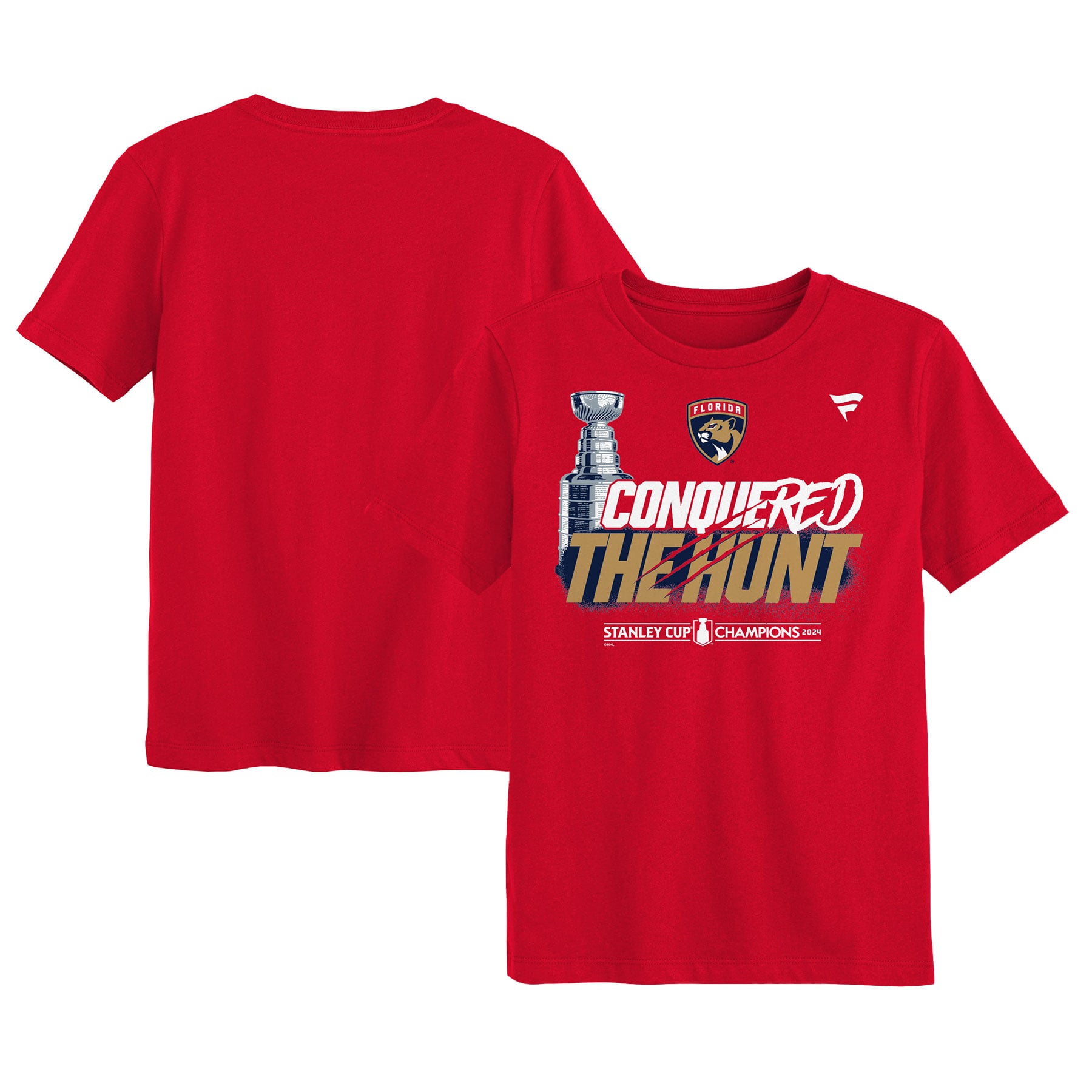 Fanatics Florida Panthers Preschool Red 2024 Stanley Cup Champions ...