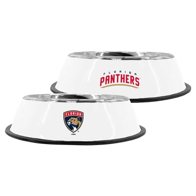Florida Panthers The Memory Company 9" Stainless Steel Pet Bowl