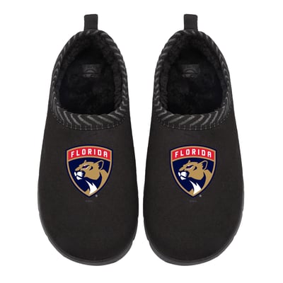 Florida Panthers ISlide Unisex Primary Logo Mission Slipper - Black
