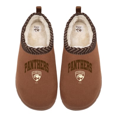Florida Panthers ISlide Unisex Tonal Pop Mission Slippers - Tan
