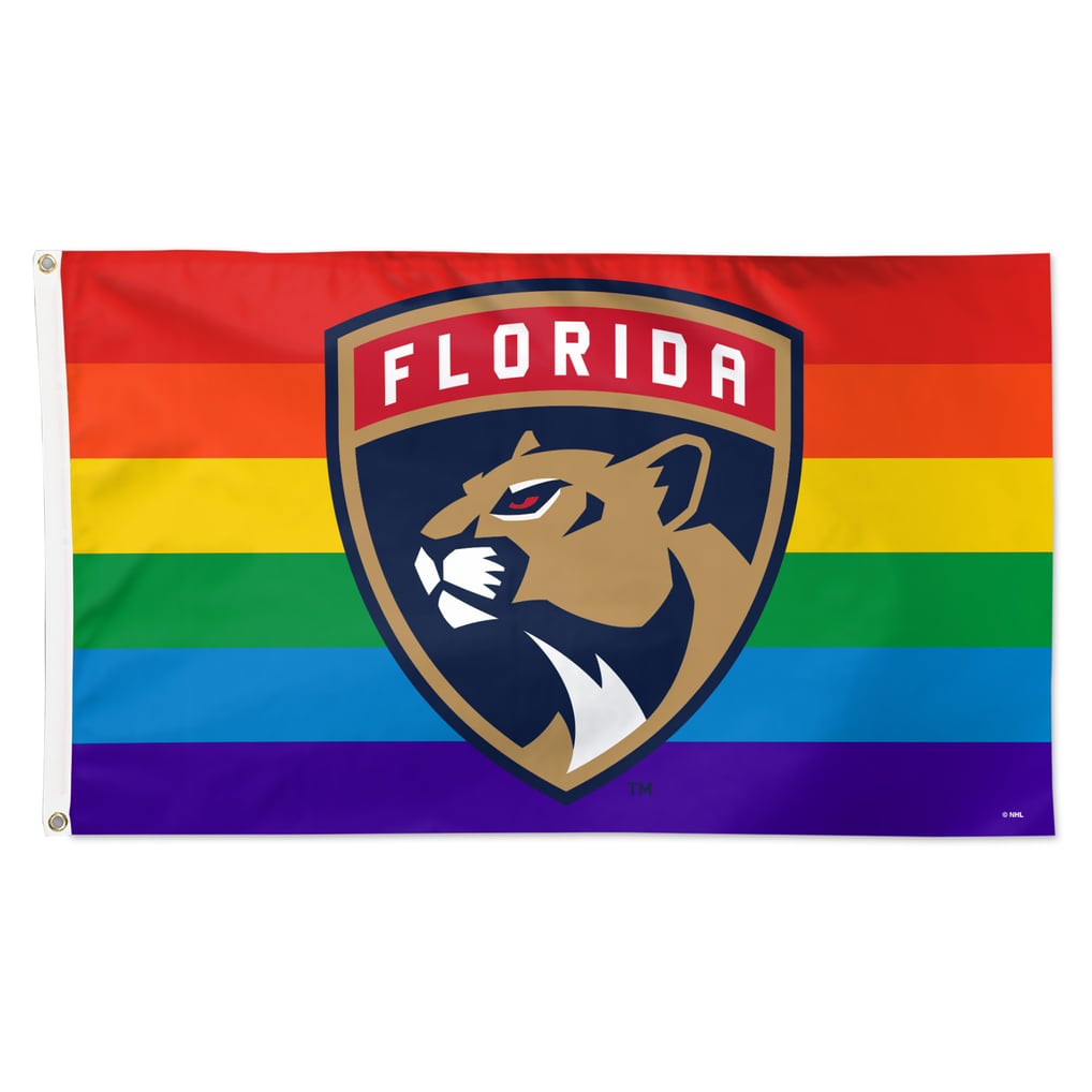 Florida Panthers WinCraft 3' x 5' Single-Sided Deluxe Team Pride Flag