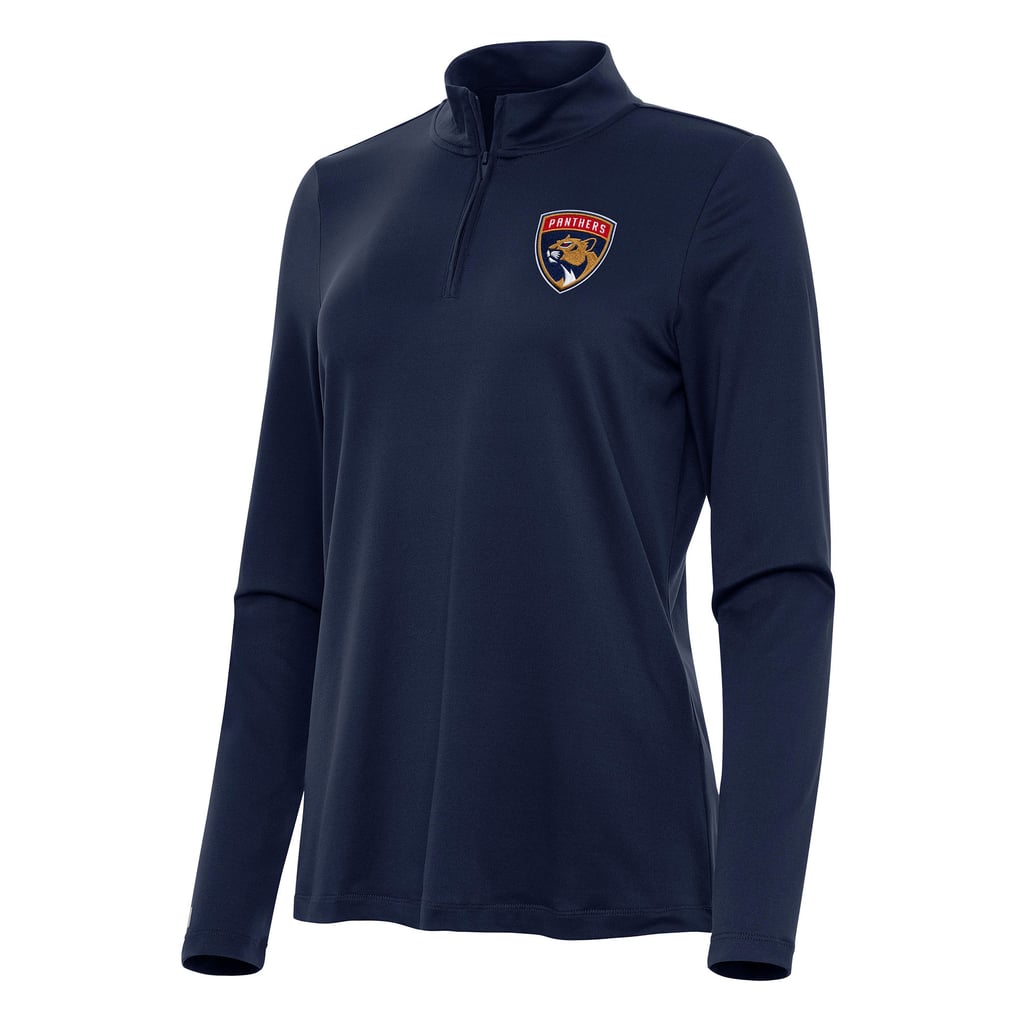 Florida Panthers Antigua Women's Reprocess Quarter-Zip Top - Navy