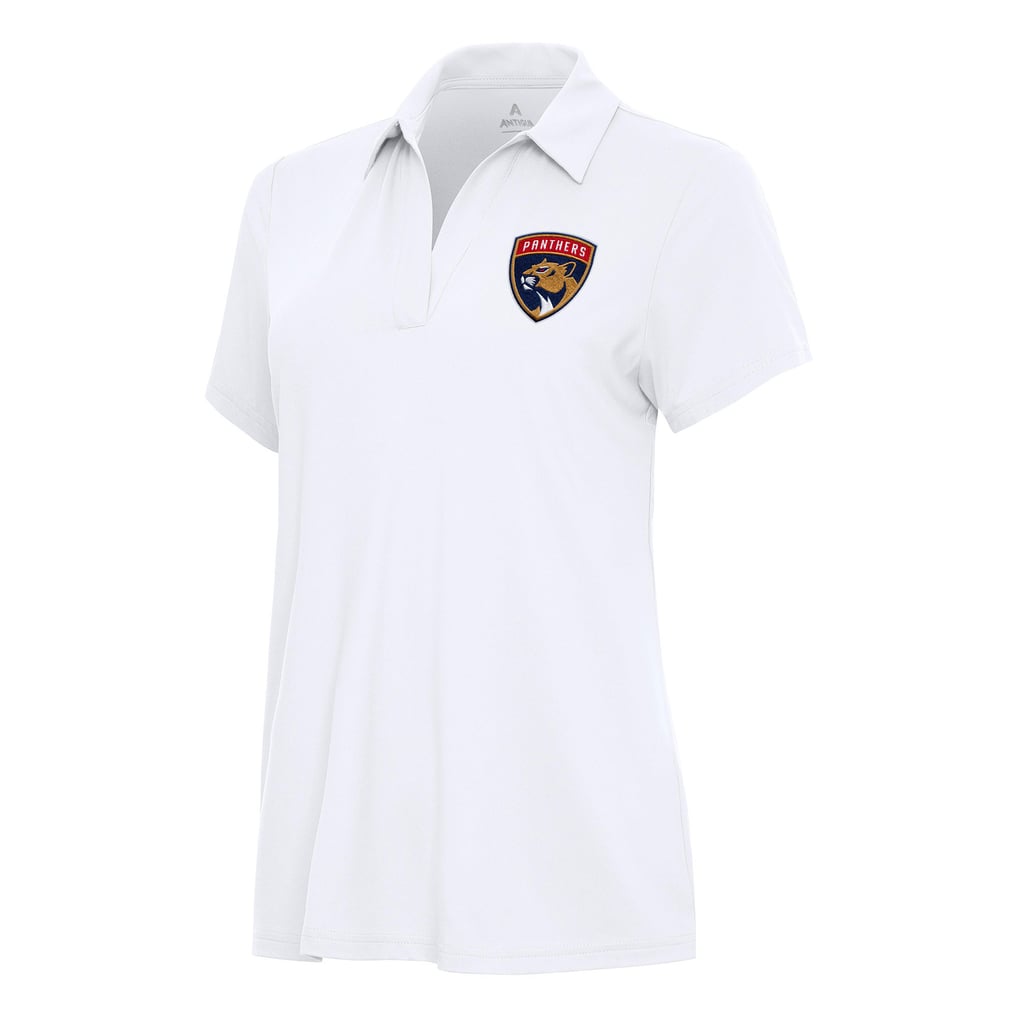 Florida Panthers Antigua Women's Era Polo - White