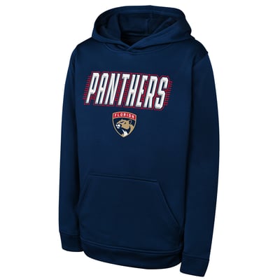 Florida Panthers Outerstuff Youth Sack Party Performance Hoodie - Navy
