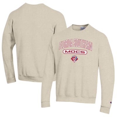 Florida Southern Mocs Champion Powerblend Sweatshirt - Oatmeal