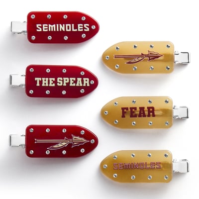 Florida State Seminoles BaubleBar Six-Piece Hair Clips Set