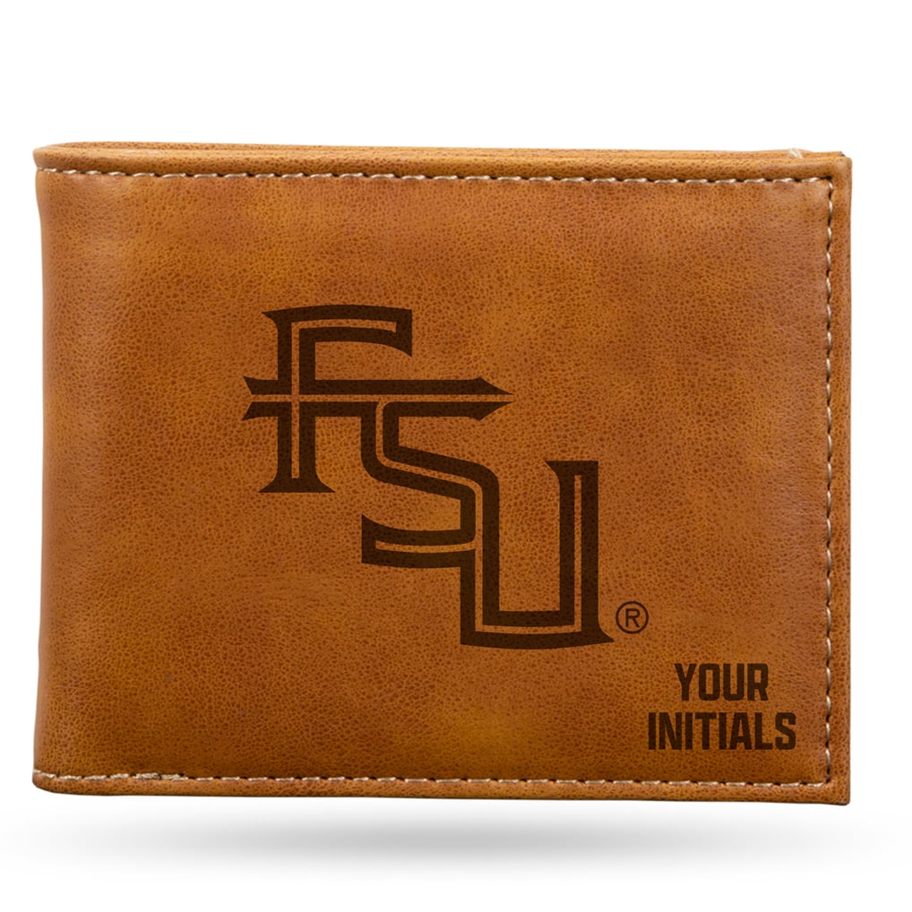 Florida State Seminoles Personalized Front Pocket Wallet - Brown