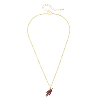 Florida State Seminoles CANVAS Style Enamel Icon Necklace