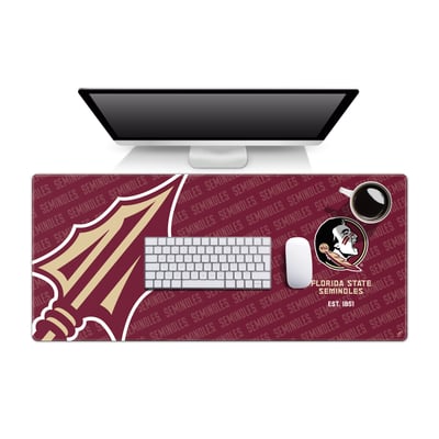 Florida State Seminoles Fanpoint 15.7" x 35.4" Logo Series Desk Pad