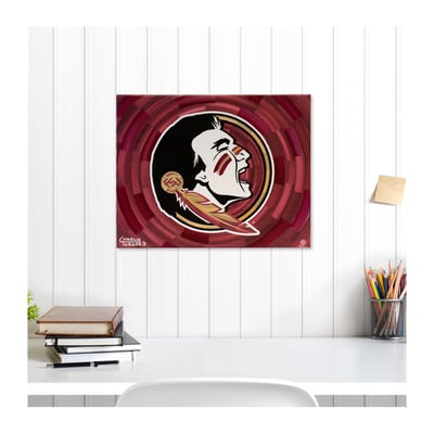 Florida State Seminoles Fanatics Authentic 16" x 20" Embellished Giclee Print by Charlie Turano III