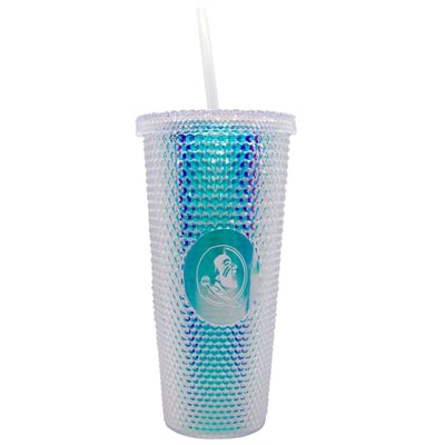 Florida State Seminoles 24oz. Iridescent Studded Travel Tumbler with Straw