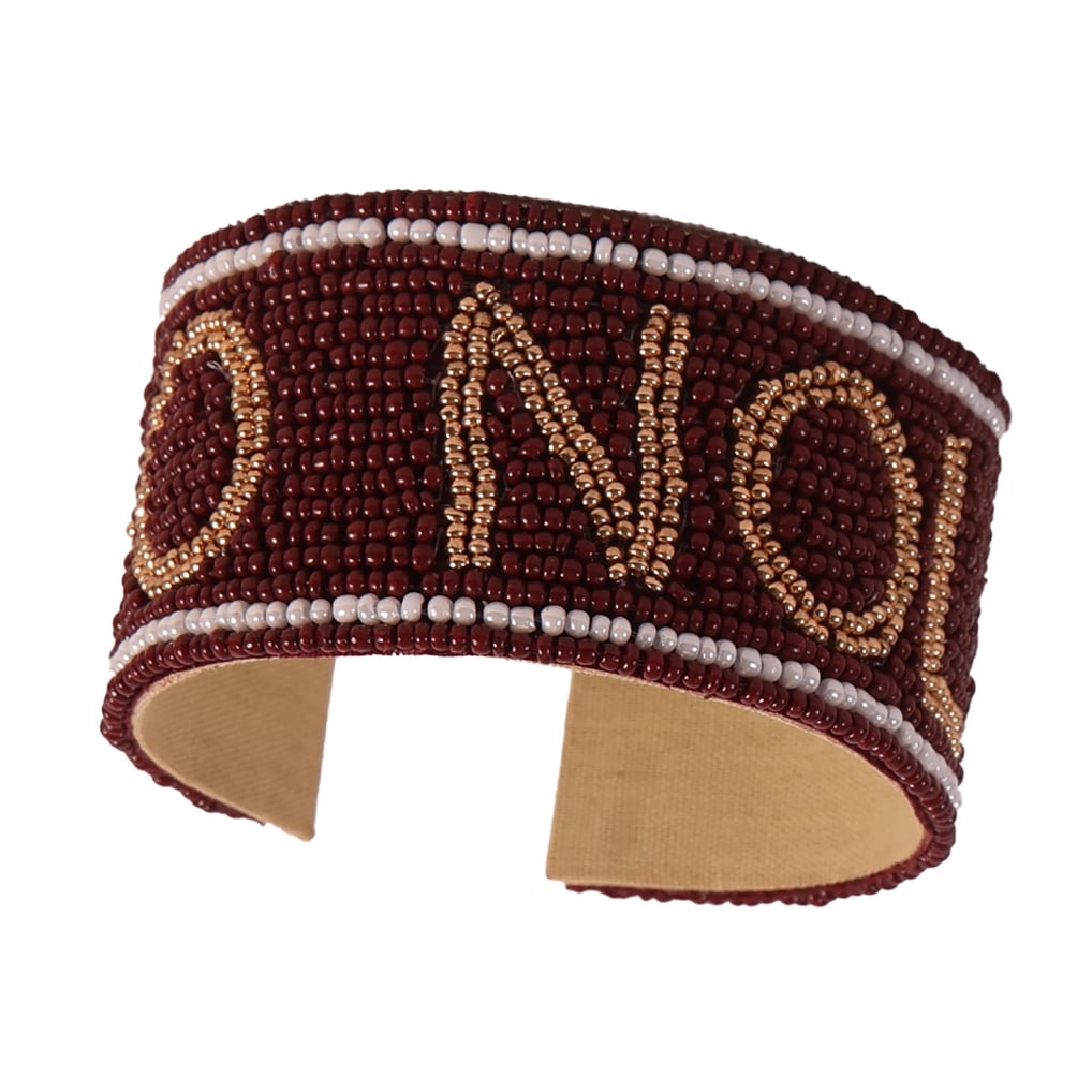 Florida State Seminoles Beaded Cuff Wristlet
