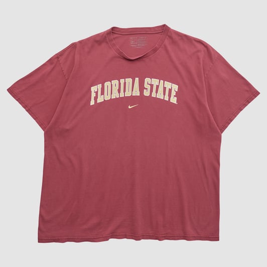 Florida State Seminoles Nike 2000s T-shirt - Maroon - 2XL by Fanatics Real Vintage