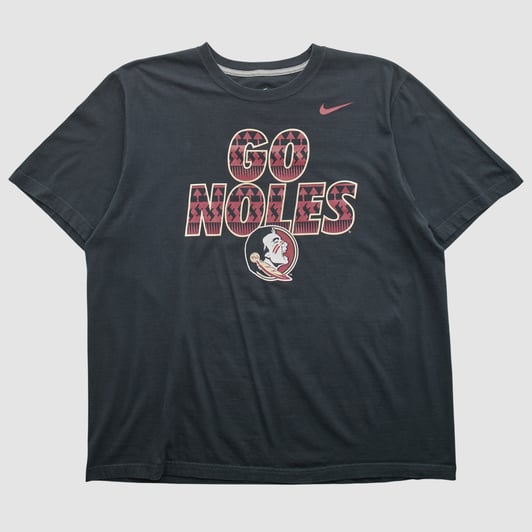 Florida State Seminoles Nike 2010s T-shirt - Black - 2XL by Fanatics Real Vintage