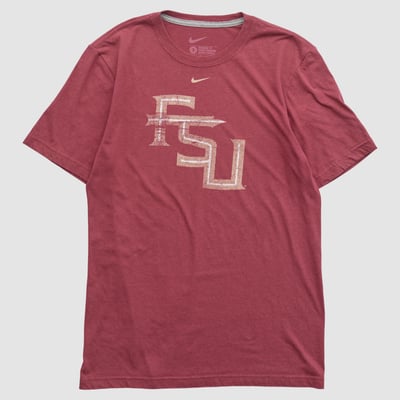 Florida State Seminoles Nike 2010s T-shirt - Maroon - S by Fanatics Real Vintage