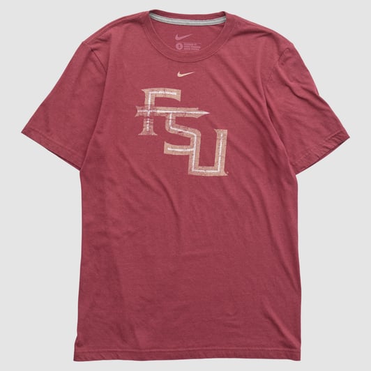 Florida State Seminoles Nike 2010s T-shirt - Maroon - S by Fanatics Real Vintage