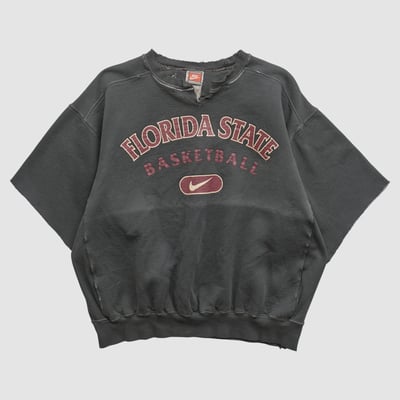 Florida State Seminoles Nike 90s Pullover Sweatshirt - Black - M by Fanatics Real Vintage