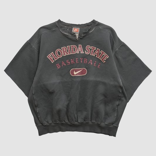Florida State Seminoles Nike 90s Pullover Sweatshirt - Black - M by Fanatics Real Vintage
