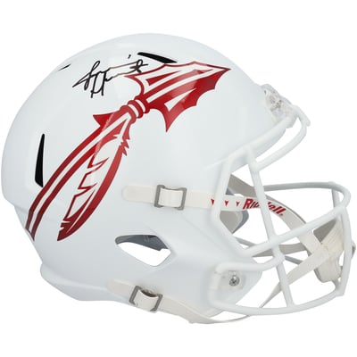 Jameis Winston Florida State Seminoles Autographed Fanatics Authentic Riddell White Speed Replica Helmet