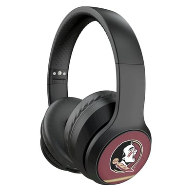 Florida State Seminoles Keyscaper Stripe Wireless Bluetooth Headphones With Case