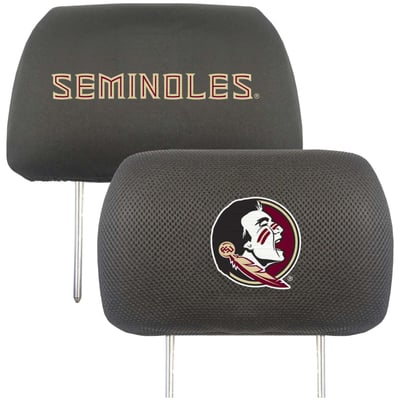 Florida State Seminoles Logo Brands Car Head Rest Cover