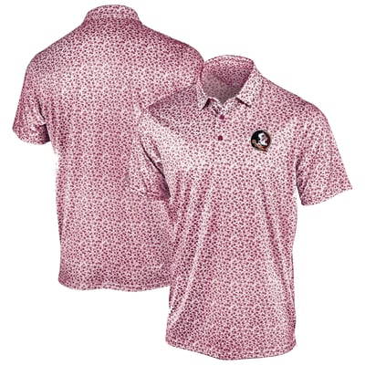 Florida State Seminoles Antigua Flourish Polo - Garnet