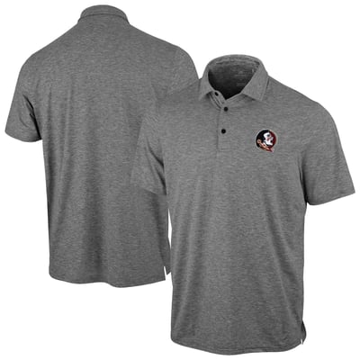 Florida State Seminoles Antigua Static Polo - Heather Gray