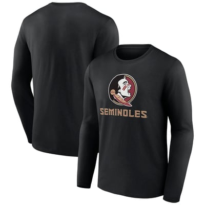 Florida State Seminoles Lockup Team Long Sleeve T-Shirt - Black