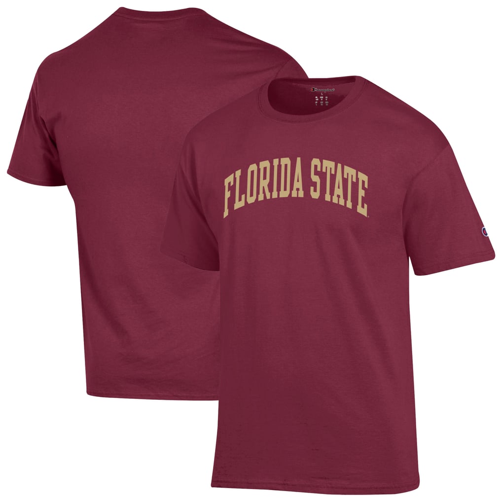  Florida State Seminoles Champion Basic Arch T-Shirt - Garnet