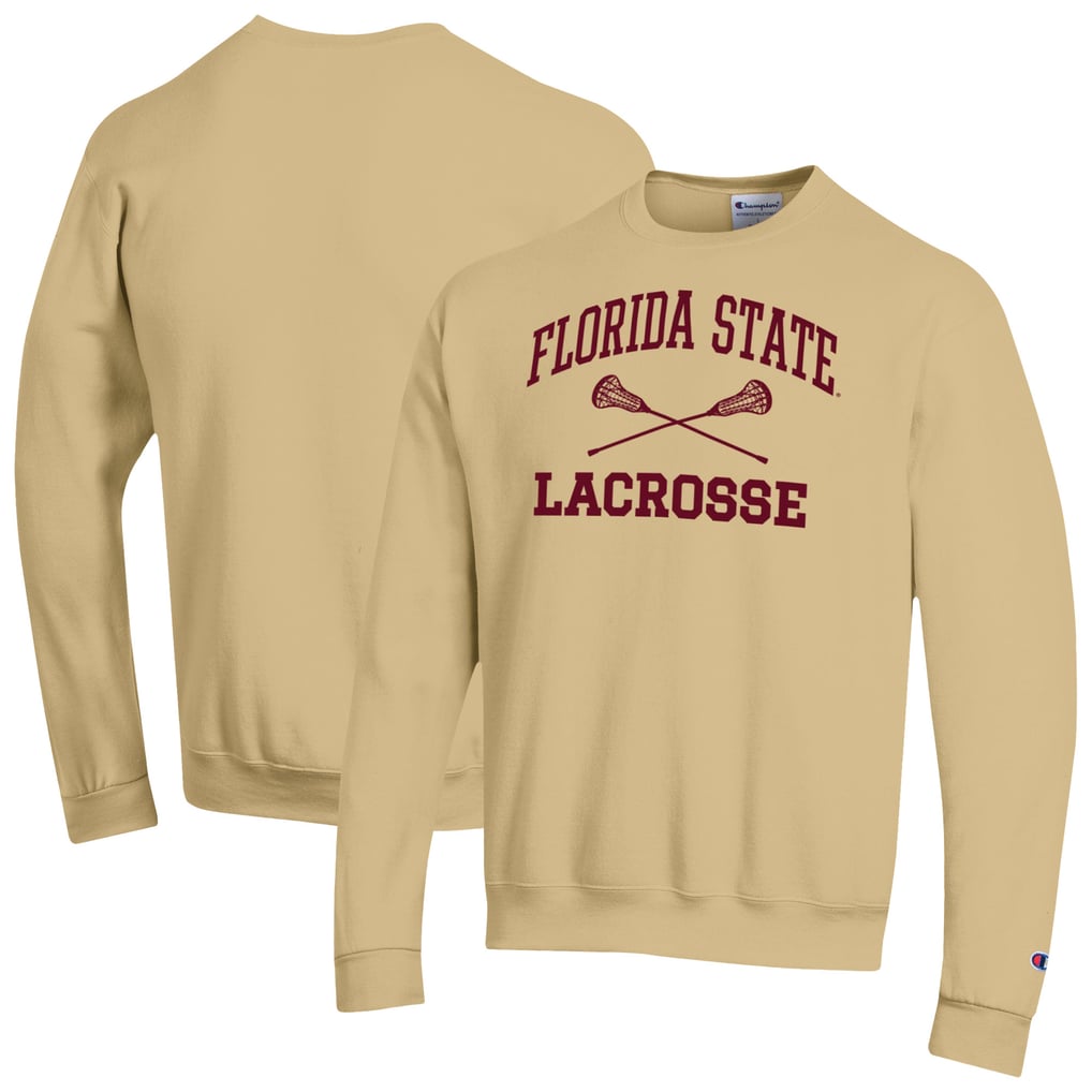 Florida State Seminoles Champion Lacrosse Icon Pullover Sweatshirt - Gold