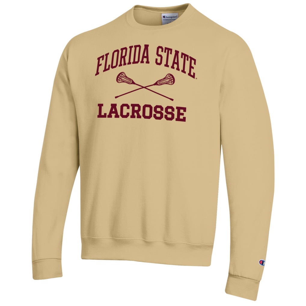 Florida State Seminoles Champion Lacrosse Icon Pullover Sweatshirt - Gold