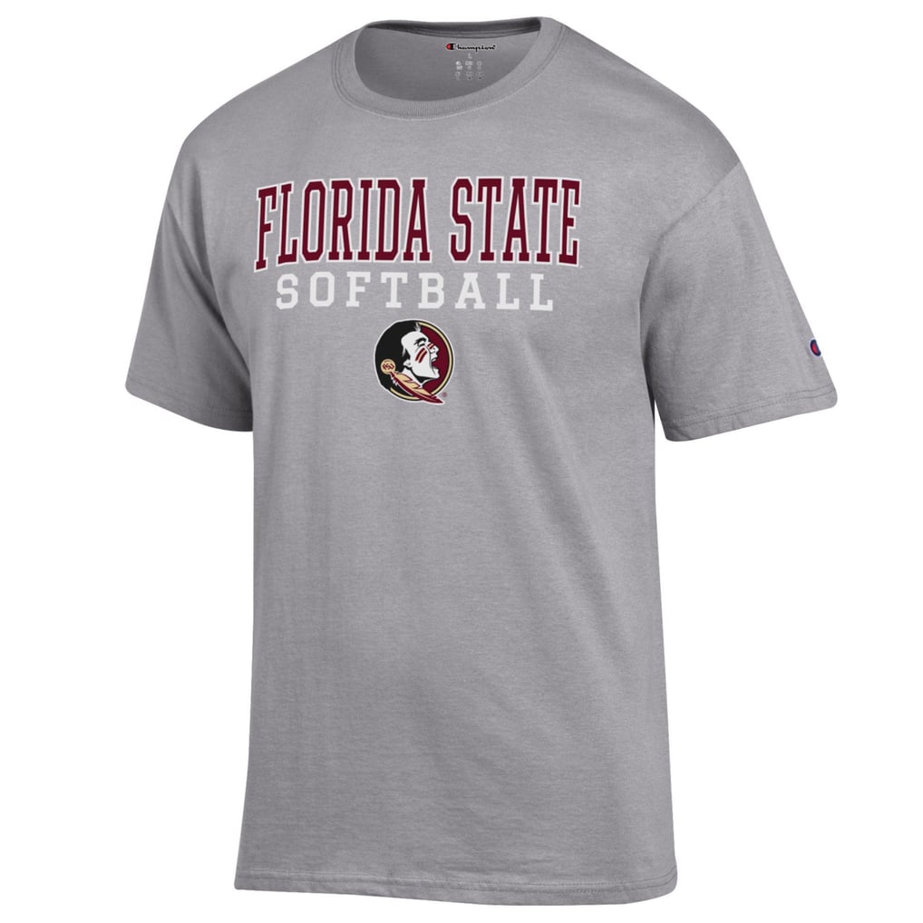 Florida State Seminoles Champion Softball Stack T-Shirt - Gray