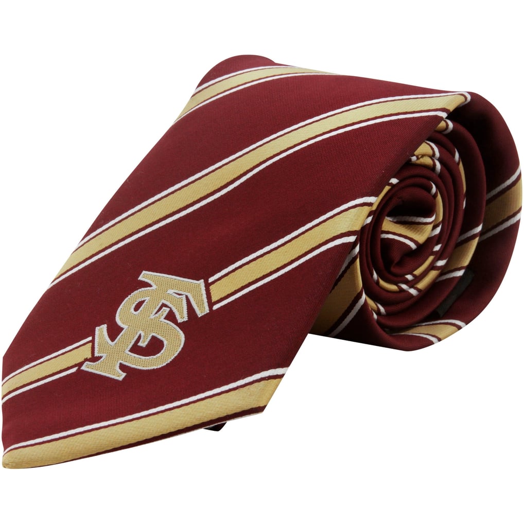 Florida State Seminoles Woven Poly Striped Tie