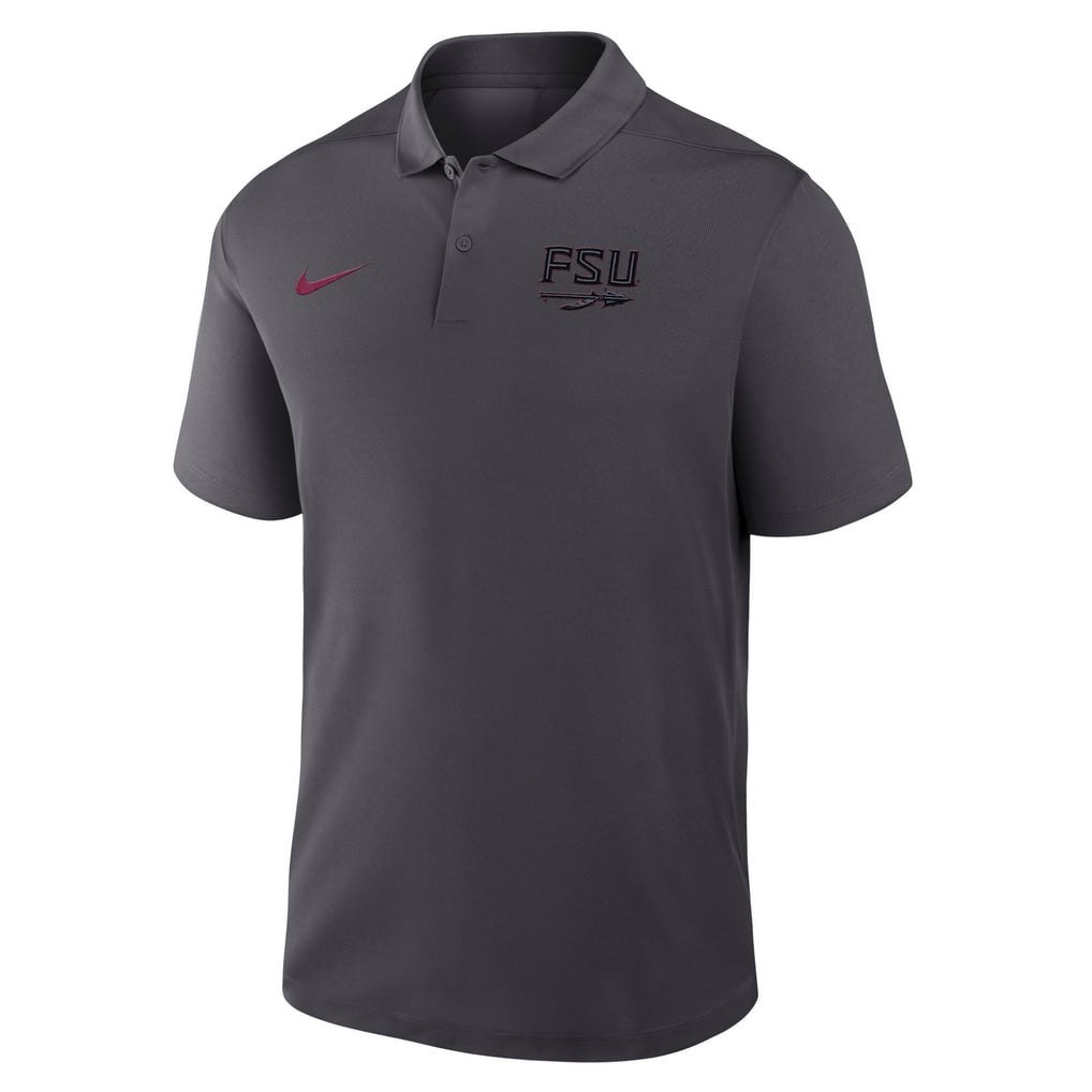 Nike Florida State Seminoles Anthracite Color Pop Victory Dri-FIT Polo