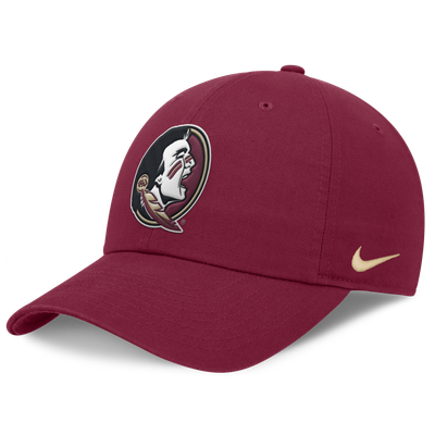 Florida State Seminoles Nike Club Dri-FIT Adjustable Hat - Garnet