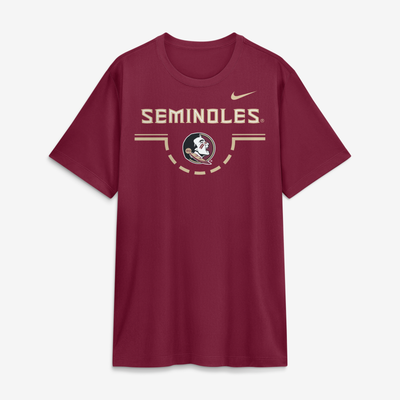  Florida State Seminoles Nike Courtside Legend T-Shirt - Garnet