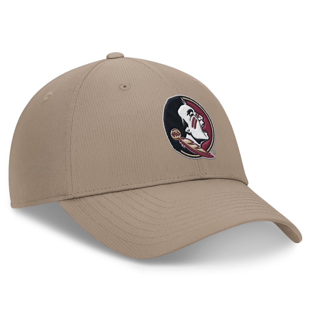Florida State Seminoles Nike 2024 On-Field Performance Adjustable Hat - Khaki