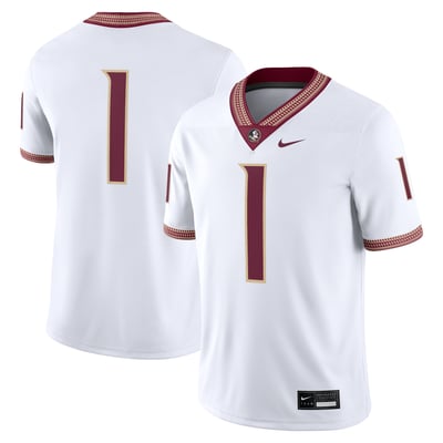 White FSU football jersey