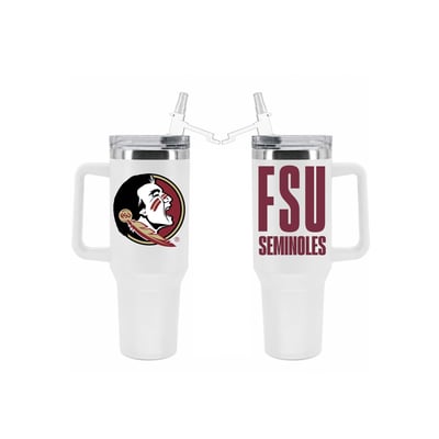 Florida State Seminoles The Memory Company 40oz. Stainless Steel Tumbler with Flip Straw